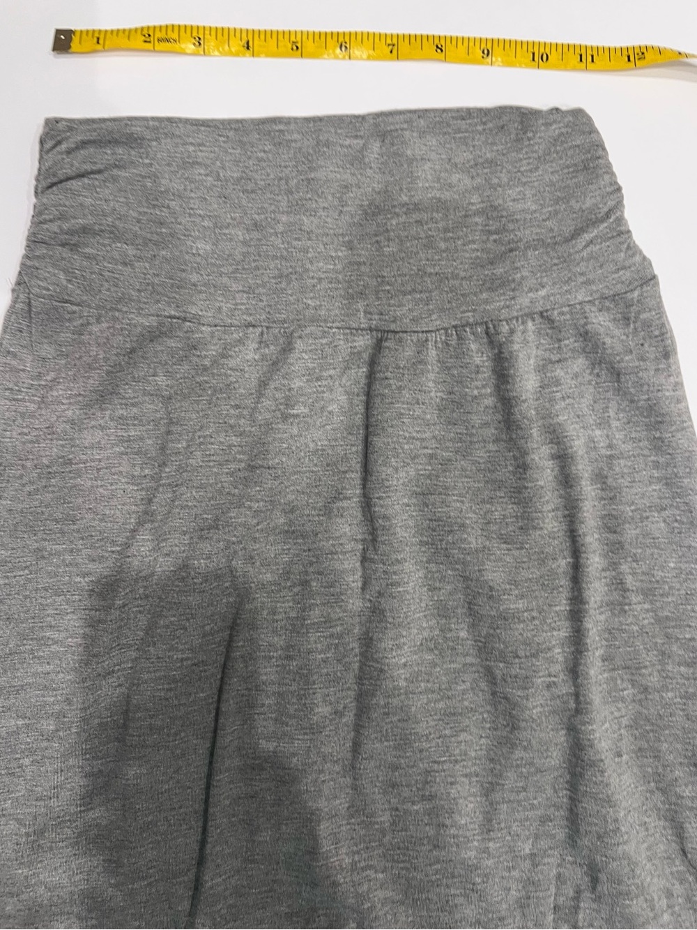 easel Gray Maxi Skirt with Side Lace-Up Detail - Picture 3 of 4